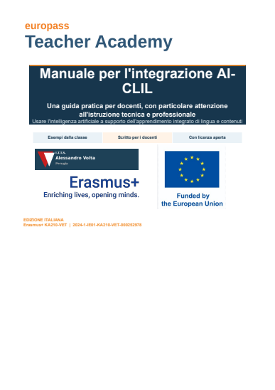 Copertina del manuale italiano